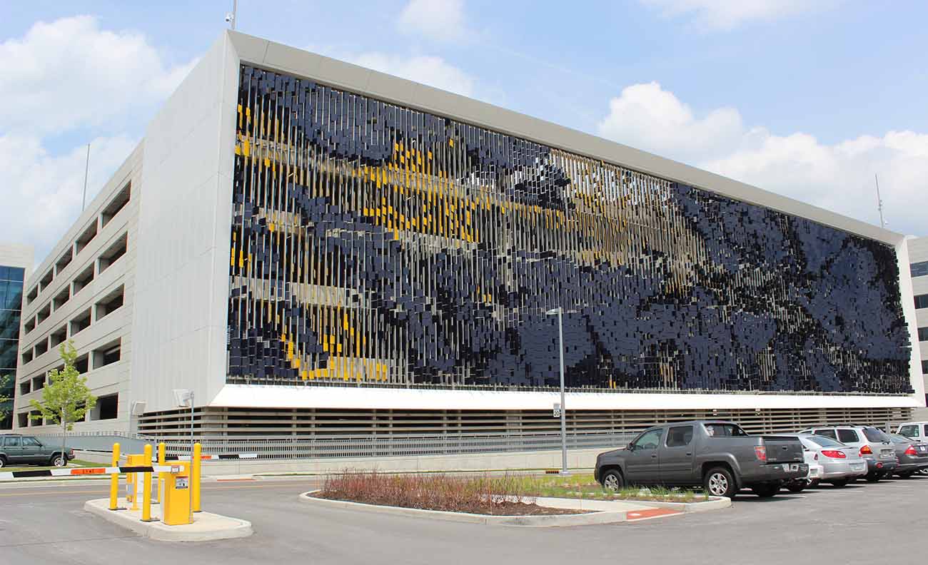 Sidney & Lois Eskenazi Health Parking Structure | Wilhelm Construction ...